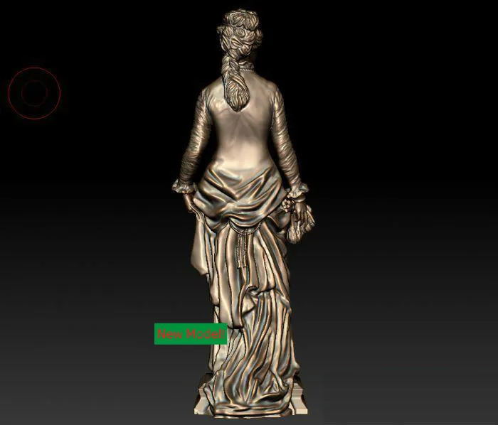 Модель 3D для станка с ЧПУ cnc в формате STL женщин|3d model for cnc|for cncmodel 3d |