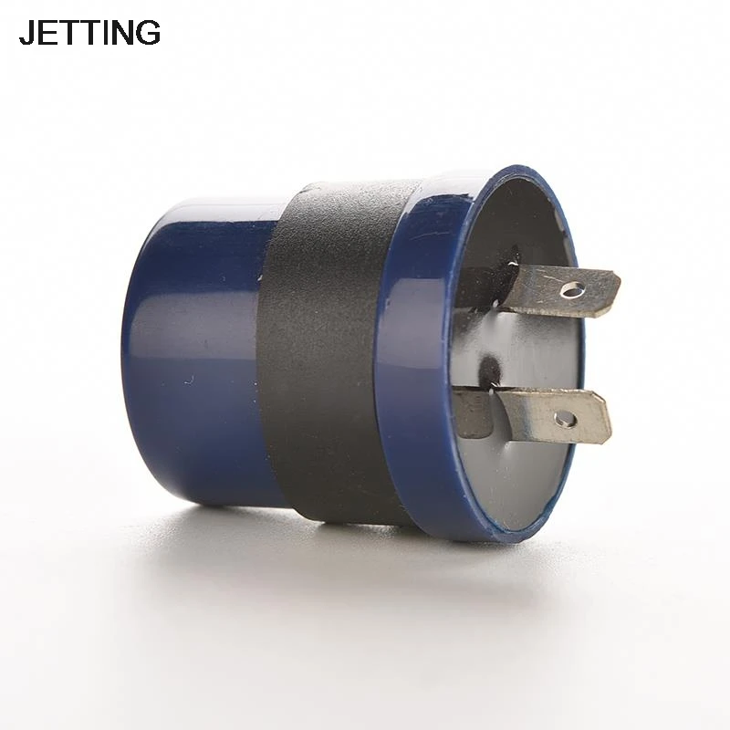 DC 6V 12V вход для мотоцикла синий встроенный beeser мигалка светодиодный сигнал
