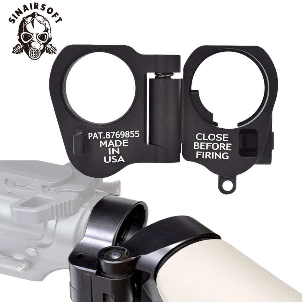 LAW Тактический AR черный складной адаптер со склада подходит M16 M4 SR25 серии GBB(AEG) для страйкбола Пейнтбол Стрельба Охотничьи аксессуары