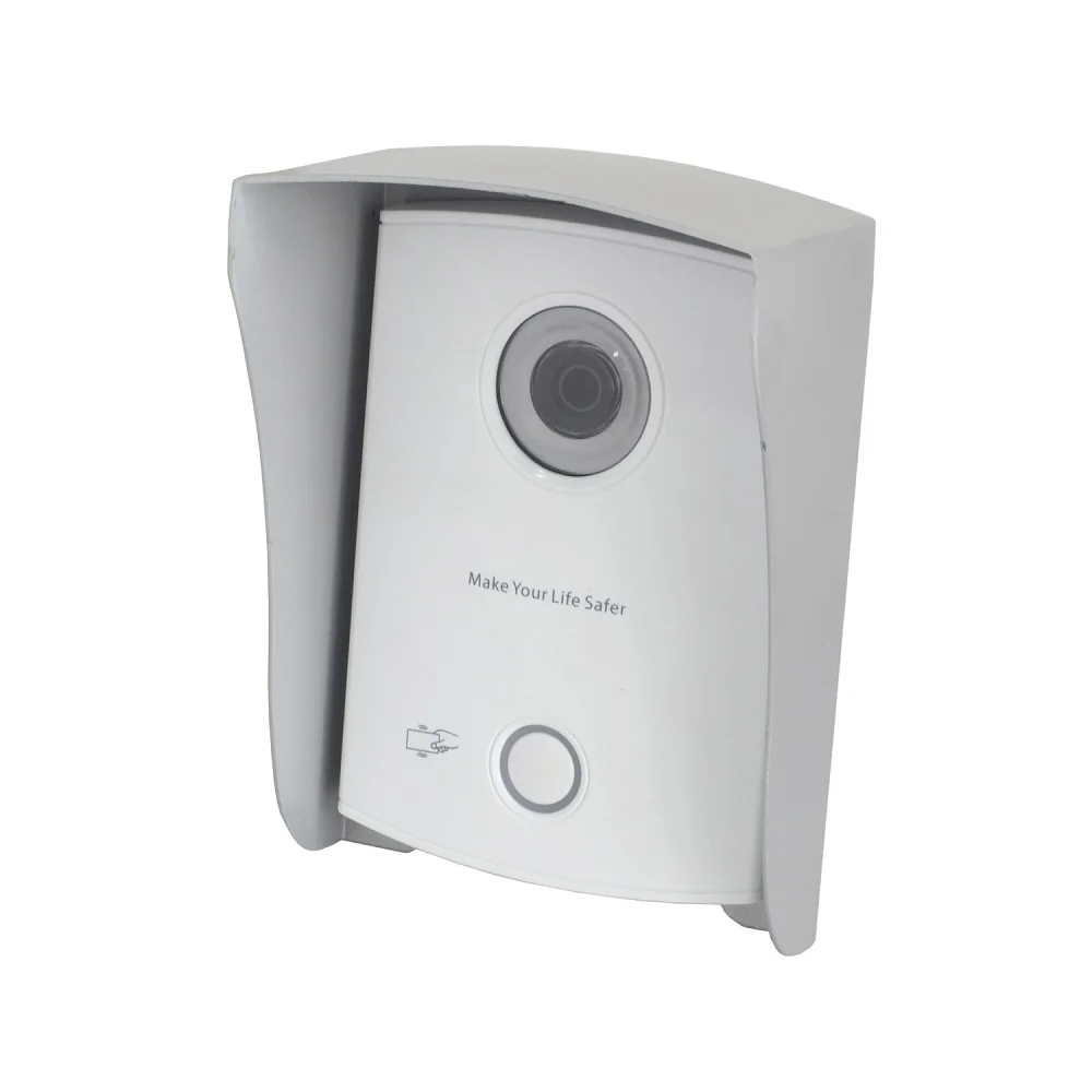with logo 6100C DH логотип Многоязычная RFID VTO6100C IP вилла дверной звонок, видеодомофон, дверной телефон, включает водонепроницаемую бухту и rfid-карту - Цвет: with logo 6100C