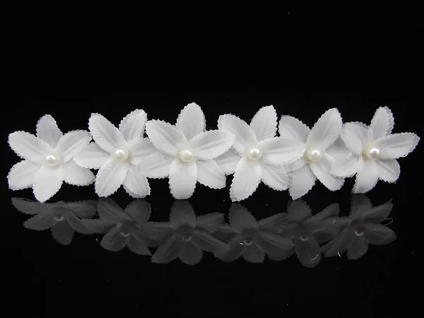 

2015 New Fashion 6 pcs Grace Bridal Wedding Flower Hair Comb Pearl Hair Clip Hair Accessory Headpiece
