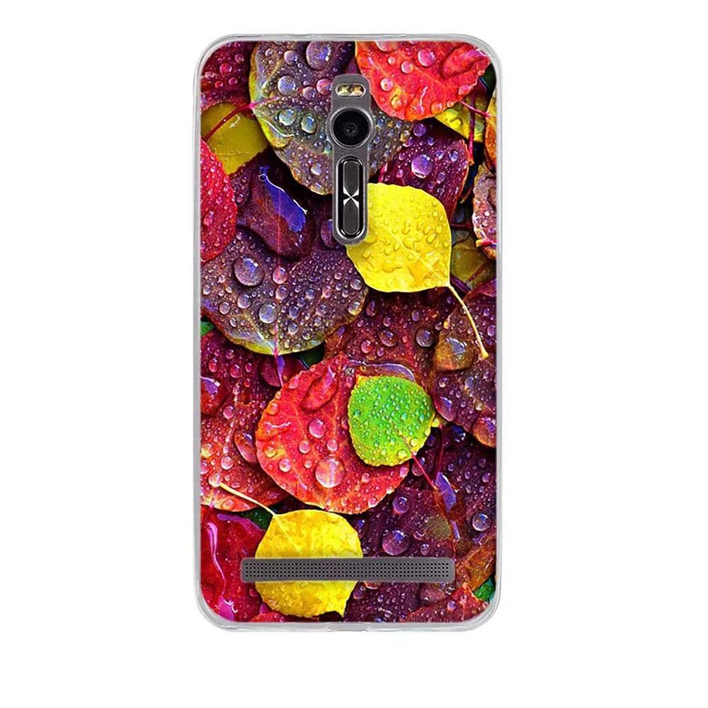 14 Для Asus Zenfone 2 ZE551ML чехол из мягкого ТПУ силикона для Asus Zenfone 2 ZE551ML чехол с милым животным узором для Asus 2 ZE551ML Coque - Цвет: 14