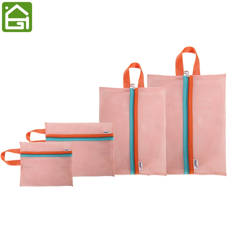 4 ШТ./КОМПЛ. Путешествия Портативный Мешок Хранения Сетки Одежда Сортировка Сумки