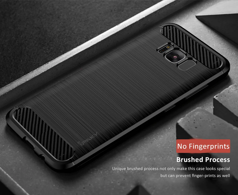 ipaky For samsung Galaxy s10 s9 S8 S7 S6 S 7 8 plus edge E Case Brushed Soft Silicone Back Cover note8 9 case | Мобильные телефоны