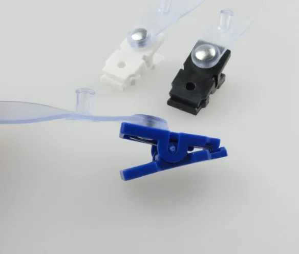 Зажимы типа крокодил пластиковые зажимы держатель для значка зажим карты имя