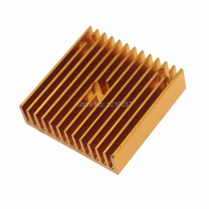 500 шт./партия алюминиевый радиатор для 3D принтера|heat sink|aluminum heat sinkaluminium sink |