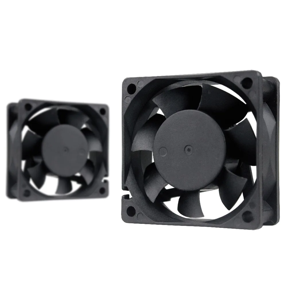YOUNUON Hydraulic Bearing 6025 60mm 6CM 60x60x25mm EC Brushless Fan AC 110V 115V 120V 220V 240V Axial Fan With Srwes Fan Grills
