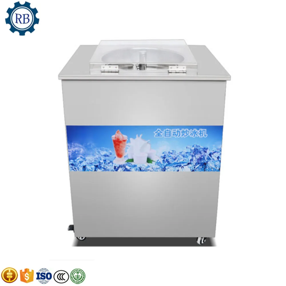 Один plat сковорода машина для плавления льда жарки Жареная Машина оптовой цены |