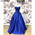 Платье женское атласное, без рукавов, со шнуровкой сзади и плиссированной юбкой