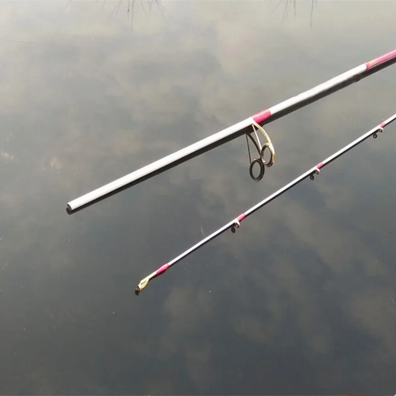 High quality temptation Weight Rotating cast rock Convenient pink high carbon rod 1.98M girl ice fishing Free shipping sale | Спорт и