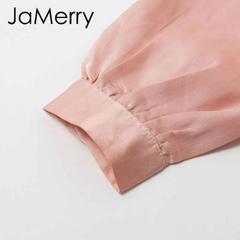 JaMerry, винтажное, сексуальное, атласное, женское, миди платье, с длинным рукавом, на пуговицах, высокая талия, для девушек, для вечеринки, платье, элегантное, одноцветное, розовое, зеленое, vestidos