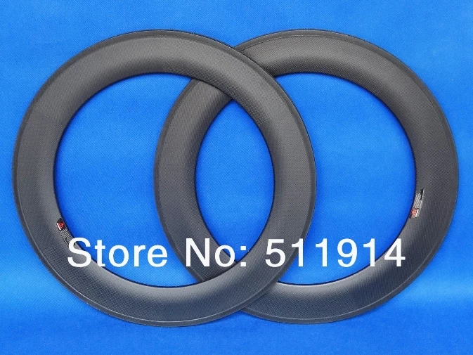 Колесо для велосипеда 88 мм: полностью карбоновый матовый дорожный велосипед 700C