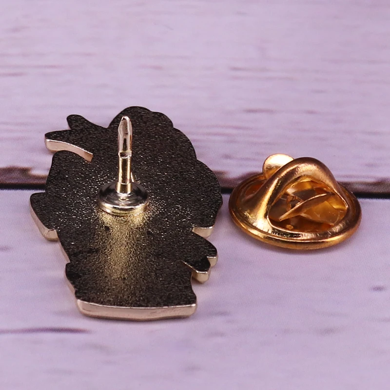 Заколка на лацкан Anoshe с более темным оттенком волшебного стиля великолепный