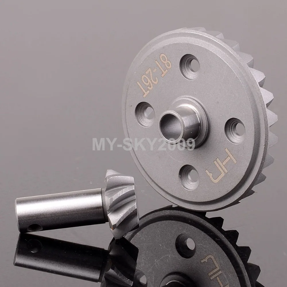 Набор конических шестерен #105551 #102692 DIFF 26T и 8T для модели RC HPI Savage Flux X XL SS 25|Детали