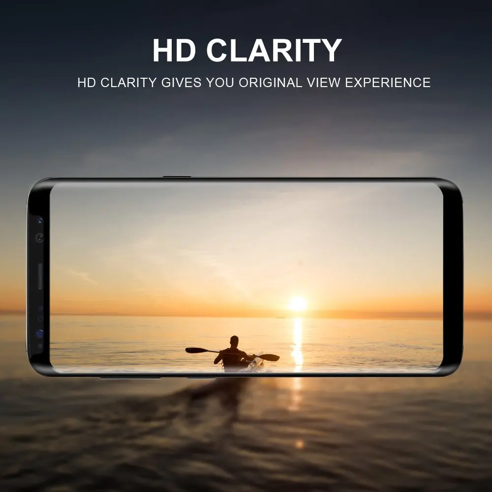 Маленькая версия закаленное 3d стекло с изогнутыми краями для Samsung Galaxy S8 защитная