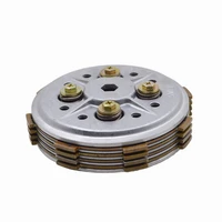 2088 motorcycle clutch parts drum hub assembly with friction pressure plate for yamaha ybr125 ybr 125 spare parts