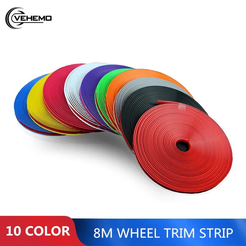 Хит продаж 8 м/рулон новый стиль IPA Rimblades автомобильные цветные колесные диски