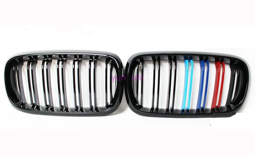 Цветные защитные решетки для автомобильного бампера ABS M спортивные Декоративные