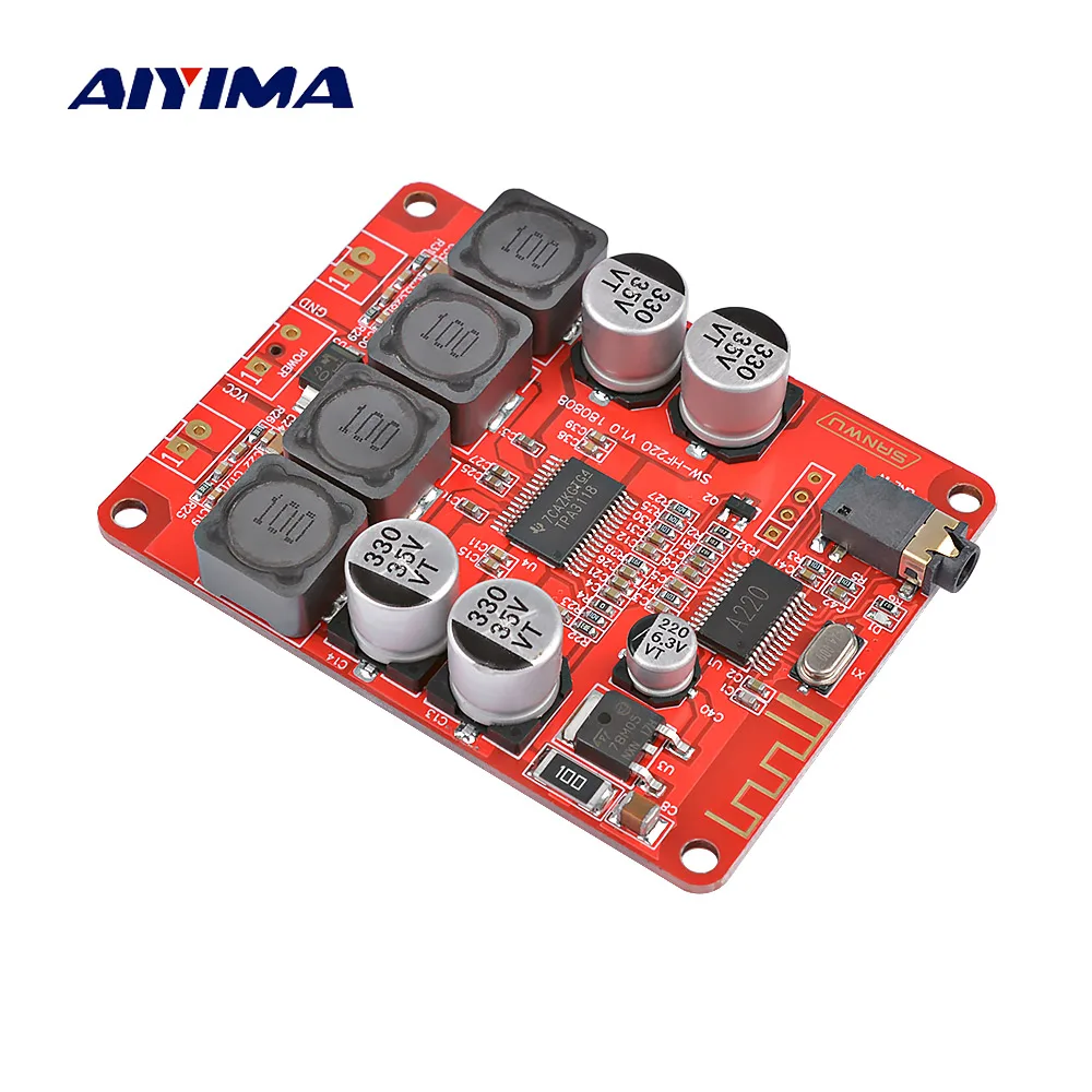 

Усилитель звука AIYIMA TPA3118, Bluetooth 5,0, аудиоплата, усилитель 30Wx2, стерео цифровой усилитель мощности, домашние динамики