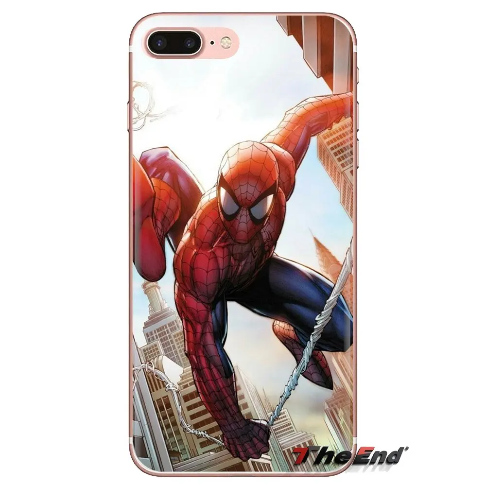 For Huawei Nova 2 3 2i 3i Y6 Y7 Y9 Prime Pro GR3 GR5 2017 2018 2019 Y5II Y6II Spiderman Spider Man Soft Transparent Cases Covers |