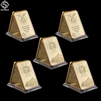 5pcs deutsche reichsbank iron cross german eagle replica 9991000 gold bullion 1 oz bar collection