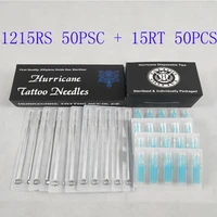 tattoo needles tip 15rs15rt tattoo needles and tubes mixed 50pcs sterile tattoo needles 50pcs disposable tattoo tips