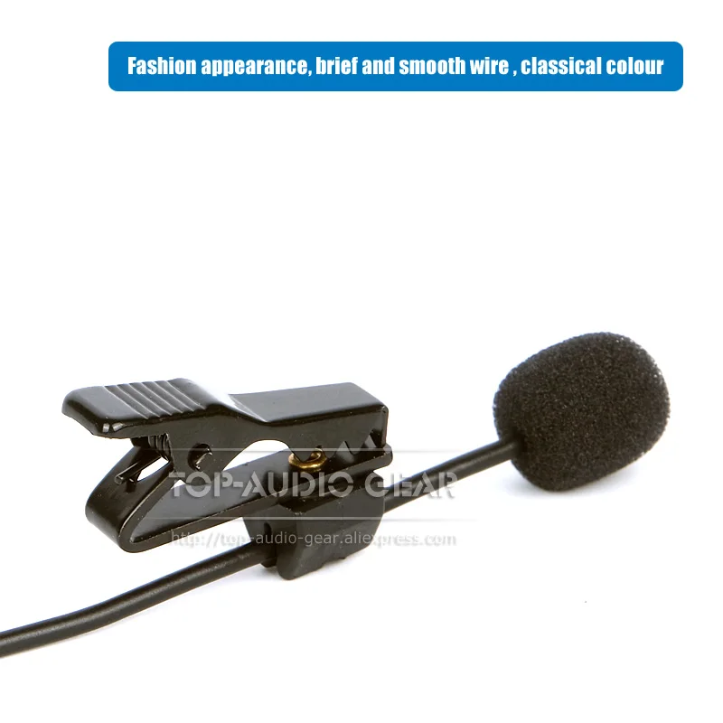 Петличный нагрудный микрофон с зажимом для Sennheiser EM SK XSW XS Wireless 1 2 ew D1 3731 3732 250