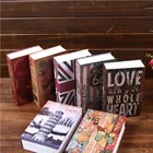 Секретная Книга в словаре для хранения денег, скрытый сейф для наличных, ювелирных изделий, ящик для хранения, чехол с замком, копилка SML