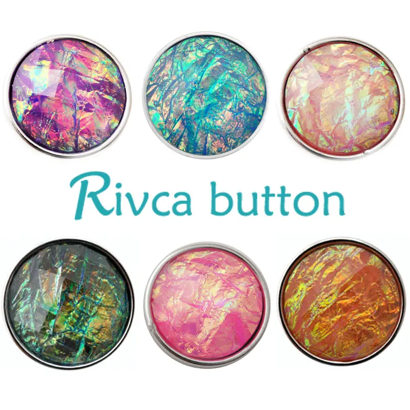 D02131 новые пресс шпильки оснастки браслет для женщин подходит 18 мм Rivca красочные