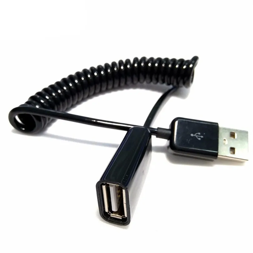USB 2 0 пружинный Удлинительный кабель тип А штекер гнездо уникальный компьютерный