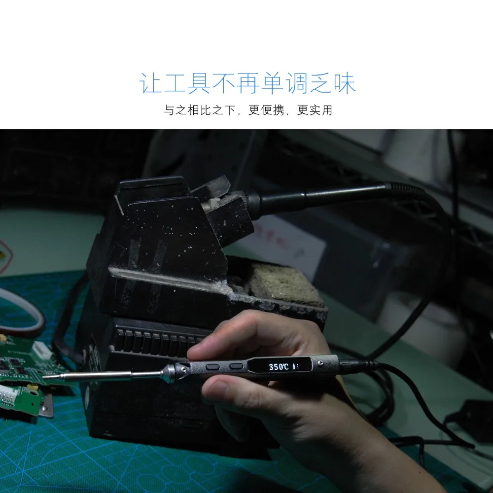 Новый ts100 перо типа мини программируемые Регулируемый цифровой ЖК дисплей