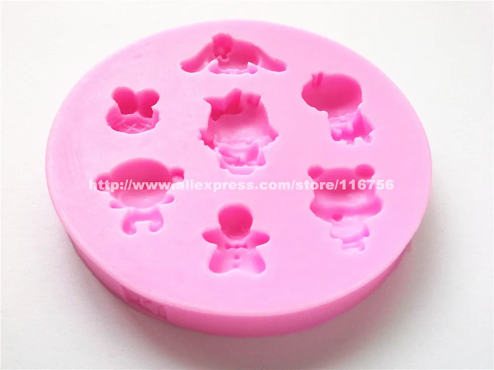 New! Free Shipping Monkey Shaped Silicone Mold Cake Decoration Fondant 3D Food Grade Mould 259 | Дом и сад