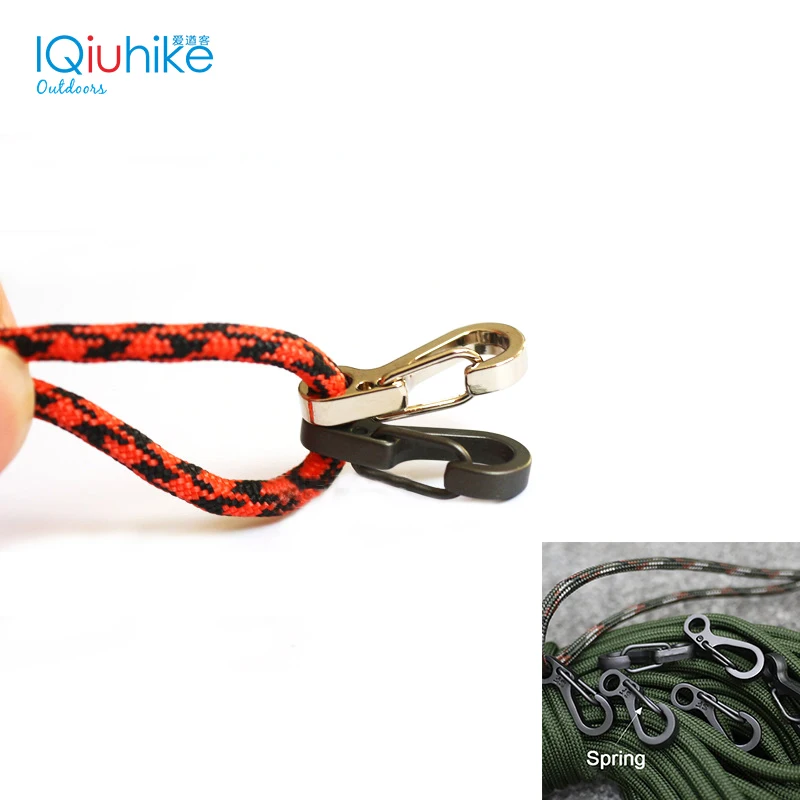 10 шт. пружинные мини карабины для альпинизма|gear gear|gears gears gearsgear survival |