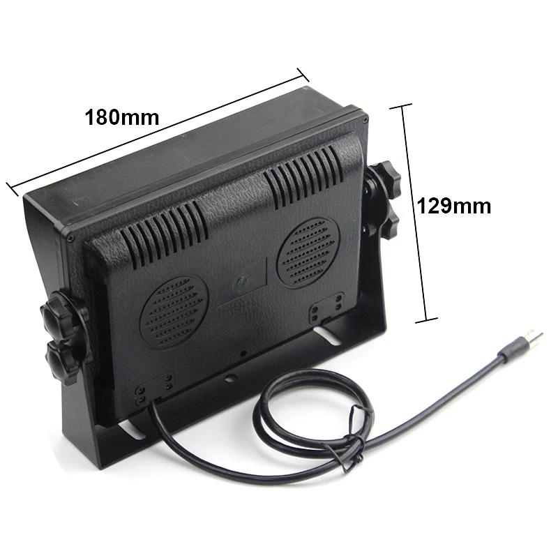 Железный кронштейн 2 RCA видео вход DC12 ~ 24 В HD 800X480 цифровой экран 7 дюймов TFT lcd