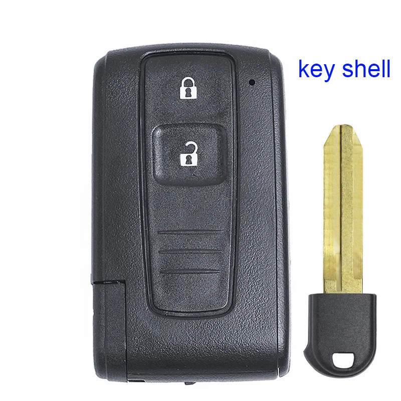KEYECU 2 шт. для Toyota Prius 2004 2005 2006 2007 2008 2009 пульт дистанционного ключа оболочки чехол