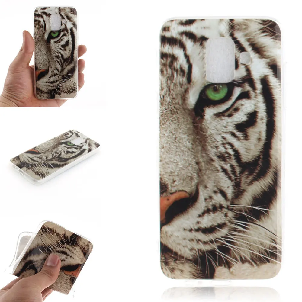 9 styles Fashion Design Case For Samsung A6 2018 high quality Soft Silicone TPU Phone Cover capas caso | Мобильные телефоны и