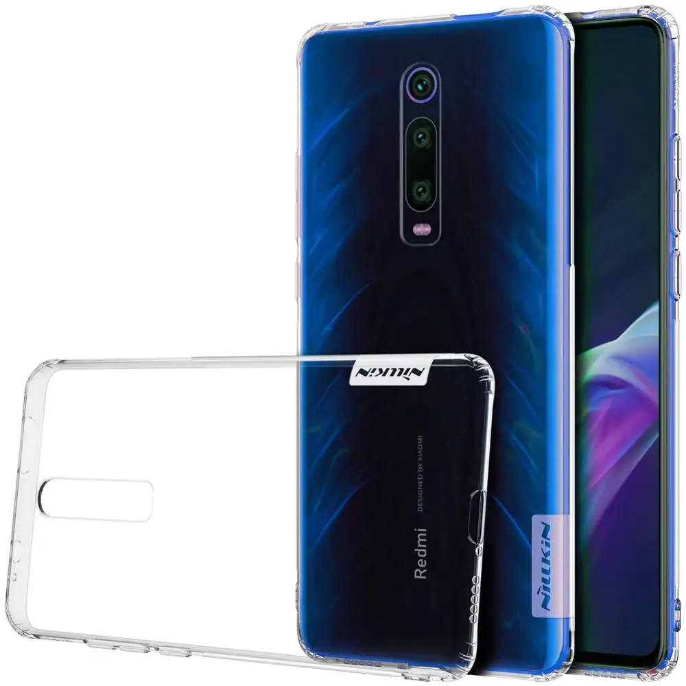 Чехол для Xiaomi Mi 9T оригинальный прозрачный мягкий чехол NILLKIN Nature из ТПУ