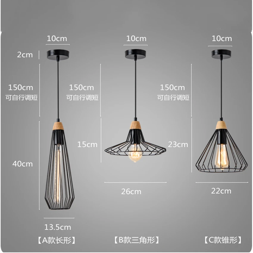 Modrn LED кухня столовая Бар подвесные светильники черный белый спальня гостиная