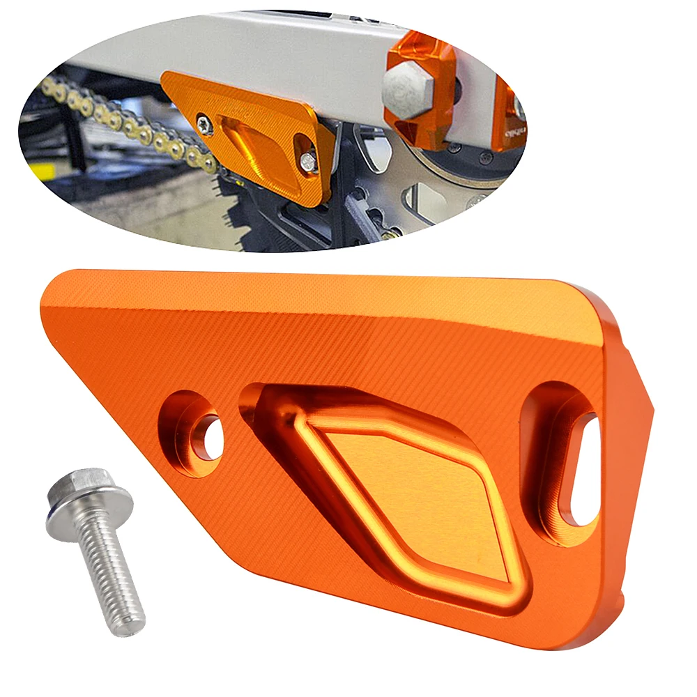 Направляющая цепи NICECNC защитная крышка для KTM 50 SX 50SX Husqvarna TC TC50 2016 2017 2018 2019