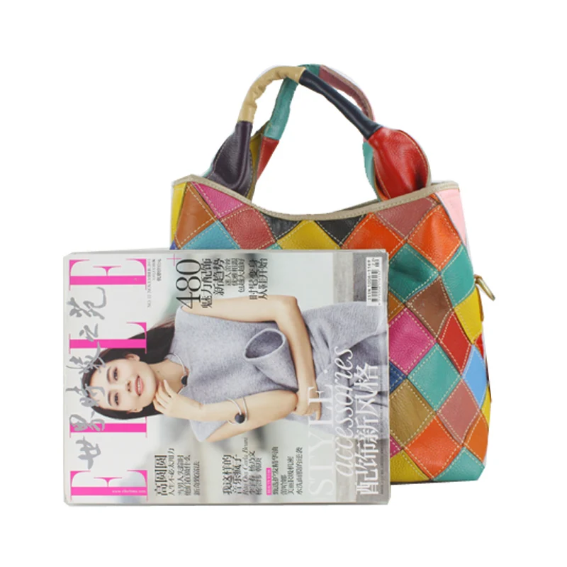 Женский черный красочный большой кошелек 2020 дизайнерские сумки через плечо