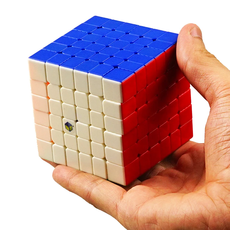 Yuxin магический куб 6x6x6 Скоростной без наклеек Little Magic 6x 6 | Игрушки и хобби