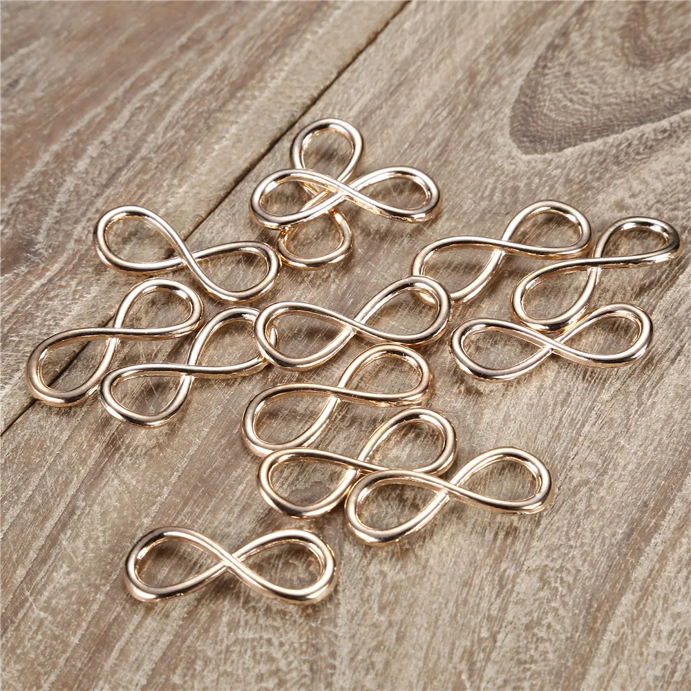 

20PCS/lot Wholesale Infinity Symbol Charm Pendant For Jewelry Making Necklace Bracelet Pendant Accessory