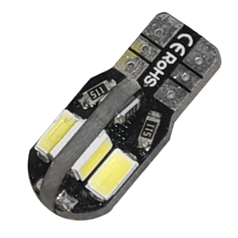 20 шт. Canbus T10 194 168 W5W 5730 8 LED SMD Белая Автомобильная боковая лампа с клиновидным