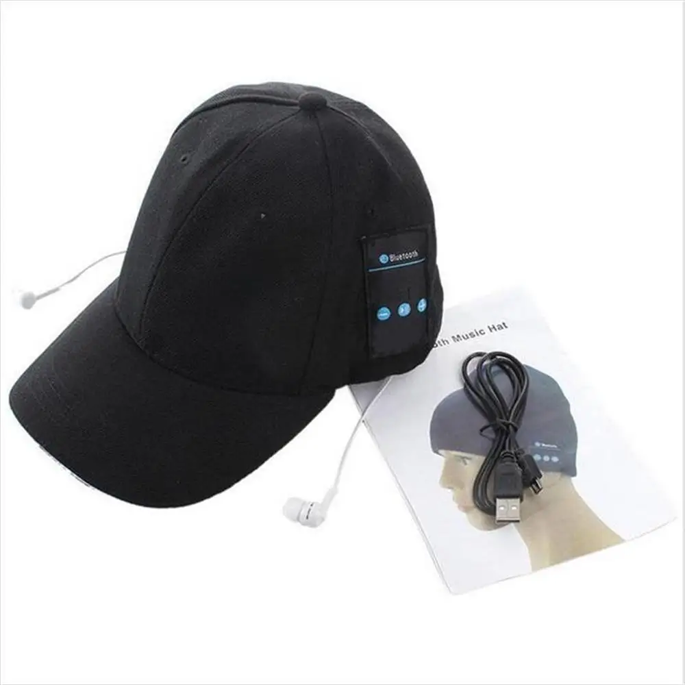 Крутая летняя Bluetooth музыкальная умная шляпа дикий зонт, гарнитура для отдыха наушники шапка-гарнитура, Bluetooth Спортивная музыкальная шапка