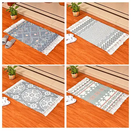 Винтажный ковер ручной работы в персидском стиле тканый для гостиной