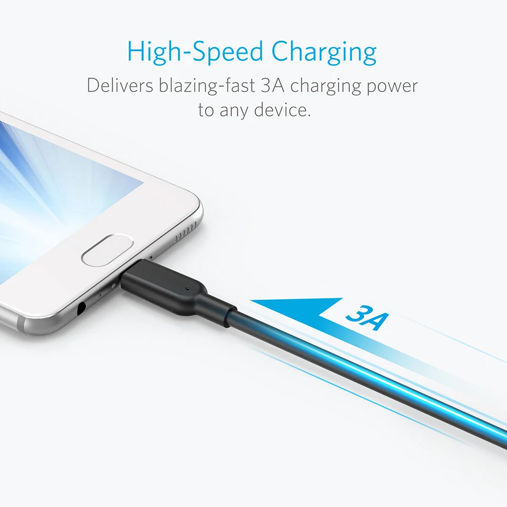 Anker II USB C 3 1 Gen2 кабель (3ft) IF Сертифицированный для Samsung iPad Pro2018 MacBook Sony LG HTC10