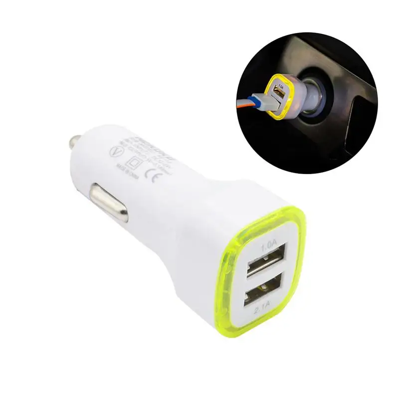 Универсальное портативное интеллектуальное двойное зарядное устройство USB 1 шт.