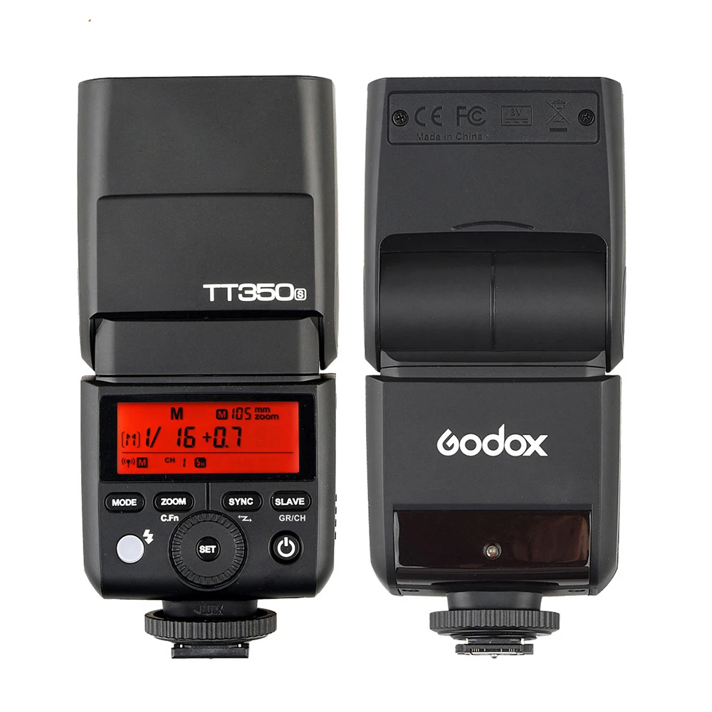 Вспышка Godox TT350S Speedlite 2 4G HSS TTL GN36 для камеры + X1T S триггер Sony A77II A7RII A7R A58 A99 RX10 A6000 A6500