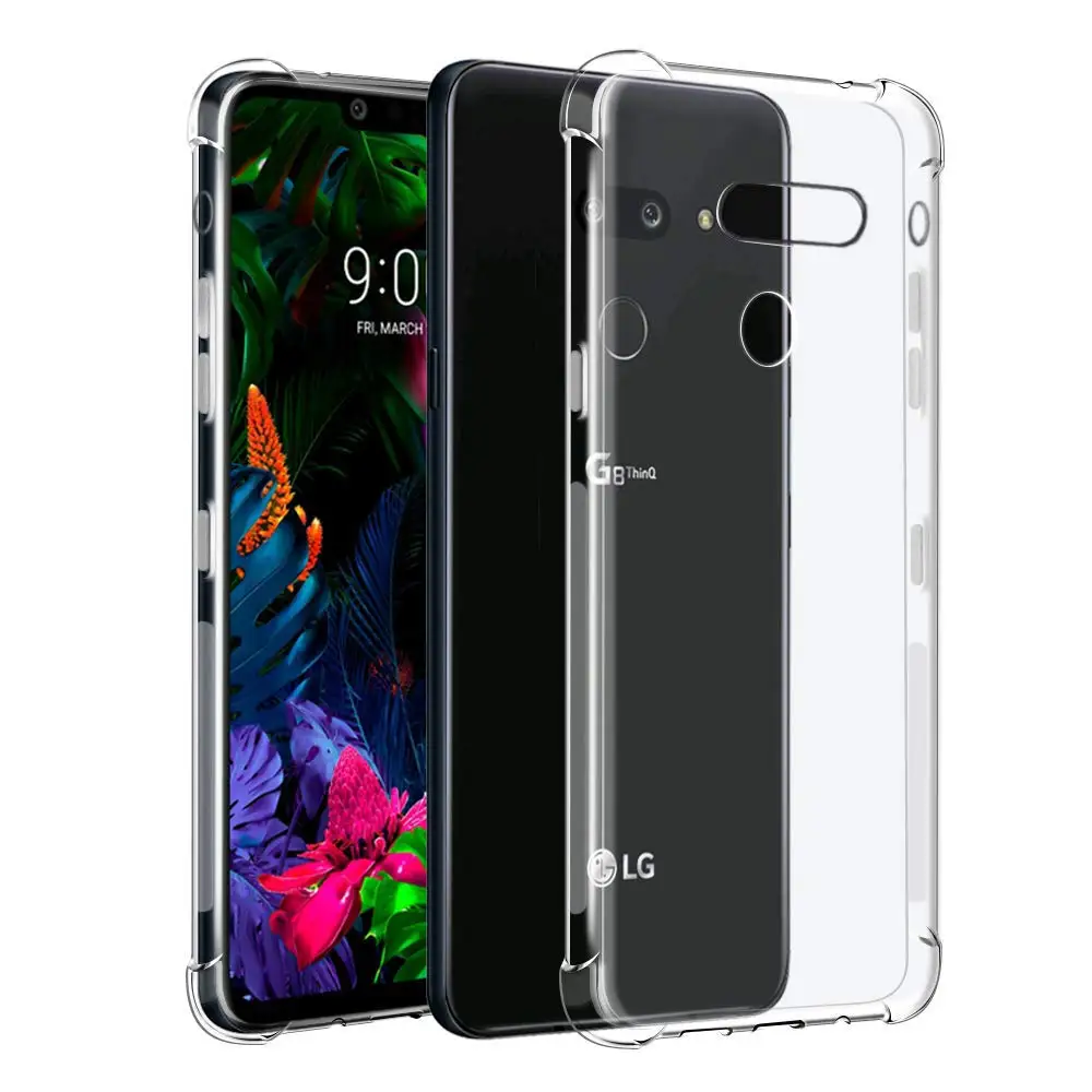 Чехол ThinQ для LG G8 гибридный ударопрочный ультратонкий защитный прозрачный чехол
