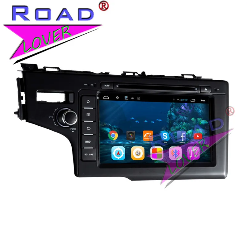 TOPNAVI 2G + 32GB Android 6 0 четырехъядерный автомобильный головный блок DVD плеер для Honda Fit